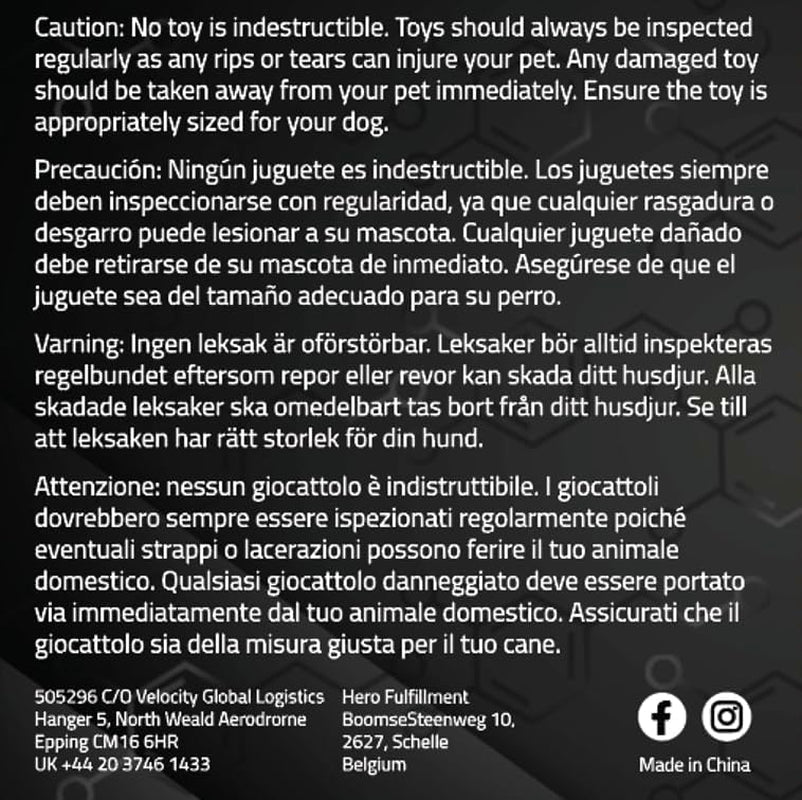 Rope Toys for Dogs | Tug of War Dog Toy for Aggressive Chewers | Chicken Scented Dog Toys | Jumbo Rope Toy for Interactive Play