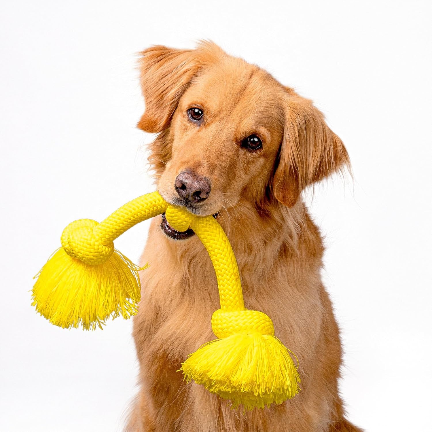 Rope Toys for Dogs | Tug of War Dog Toy for Aggressive Chewers | Chicken Scented Dog Toys | Jumbo Rope Toy for Interactive Play